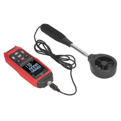 Portable Digital Anemometer Handheld Air Velocity Tester Wind Speed Met SET