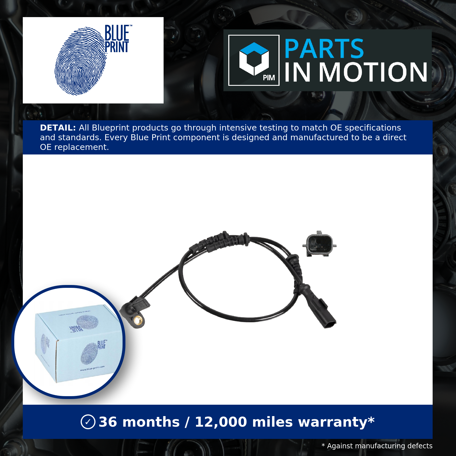 Blue Print Car ABS Sensor for Renault ADBP710061 - Image 20