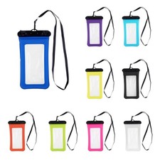 2X Waterproof Underwater Float Pouch Dry Bag Cell Phone Case Cover Touchscreen