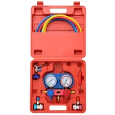 AC Manifold Gauge Set R410a R134a R22 800PSI Manometros Para Aire Acondicionado