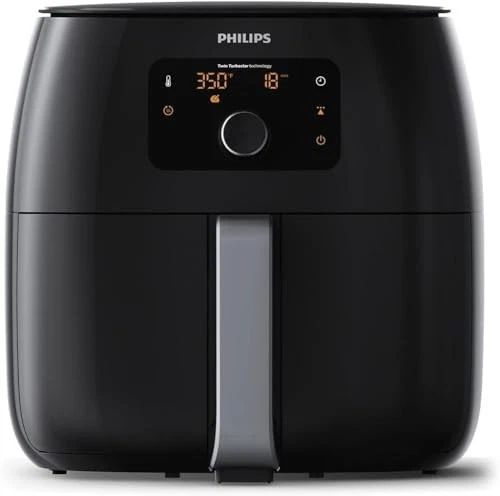 Philips Avance Collection XXL Digital Twin TurboStar Airfryer - HD9650/96 Foto 2 de 4