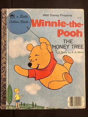 Vtg A Little Golden Book Winnie The Pooh And The Honey Tree 1979 101-53 #4405