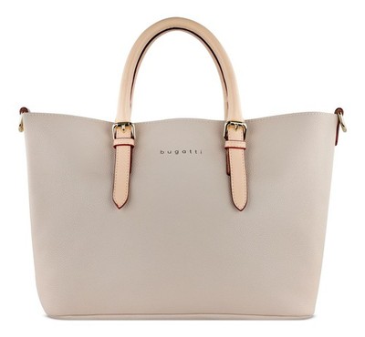 bugatti Ella Shopper M Shopper Handtasche Umhängetasche Tasche Beige beige