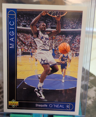 Upper Deck NBA Cards Lot 12 Shaquille O'Neal Orlando Magic Vintage 1992-93