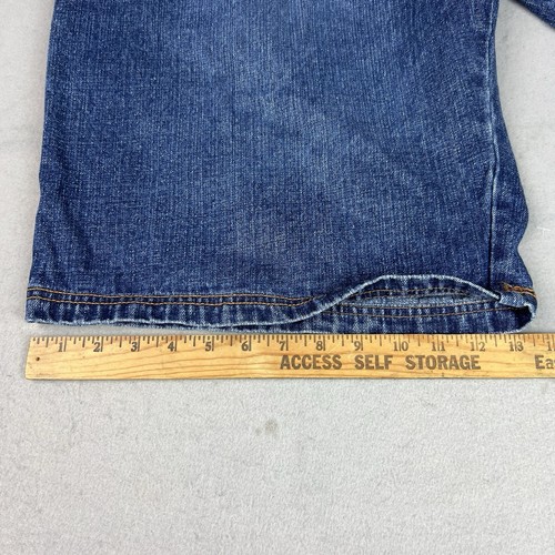 Fubu Denim Carpenter Shorts Mens 46X15 Wide Leg Baggy Y2K Hip-Hop Skater Grunge - Bild 15 von 16
