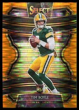 2019 Panini Select Neon Orange Pulsar Prizm #2 Tim Boyle /11 Rookie Card RC