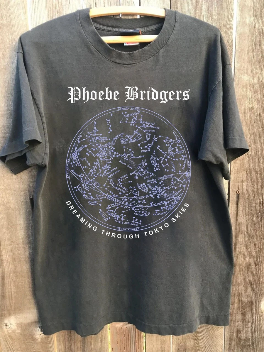 Phoebe Bridgers Dreaming Through Tokyo Skies T Shirt Full Size S