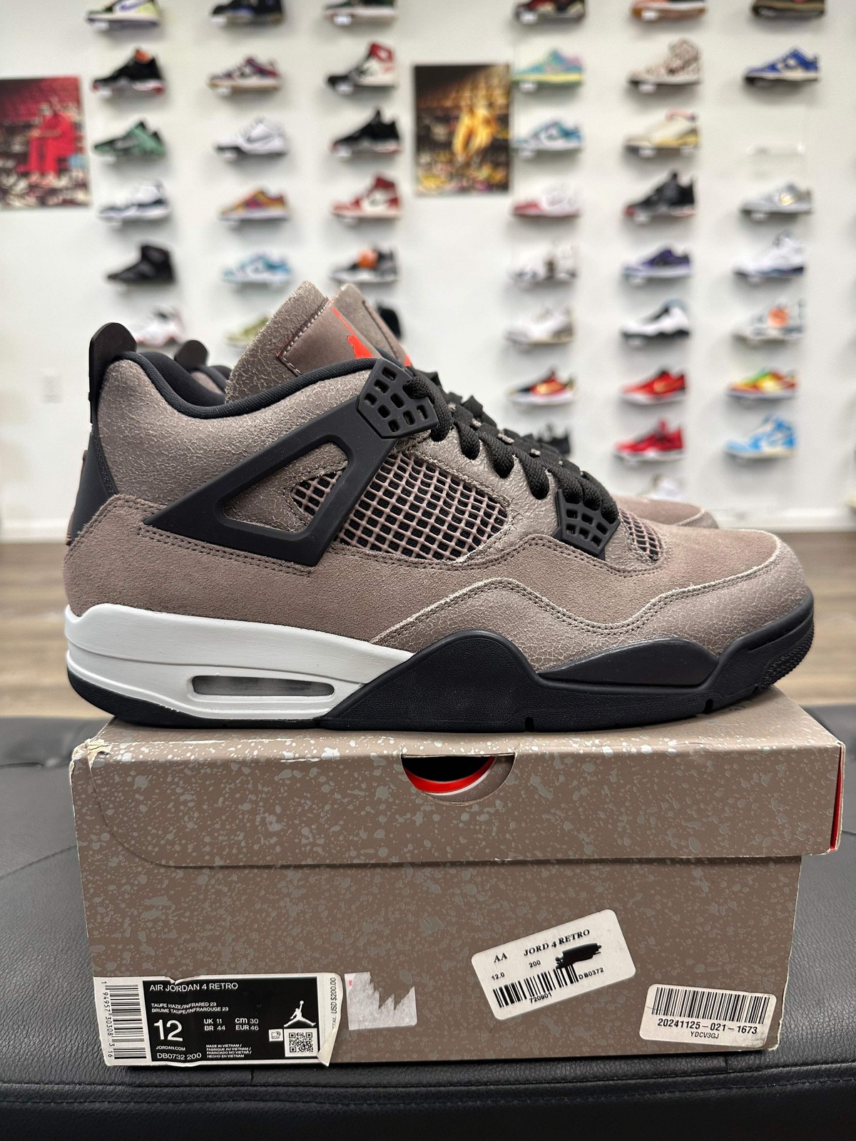 Jordan 4 Retro Taupe Haze - Size 12