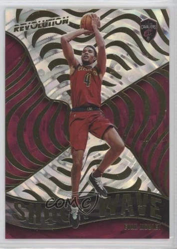 2021-22 Panini Revolution Shock Wave Fractal Evan Mobley #24 Rookie RC