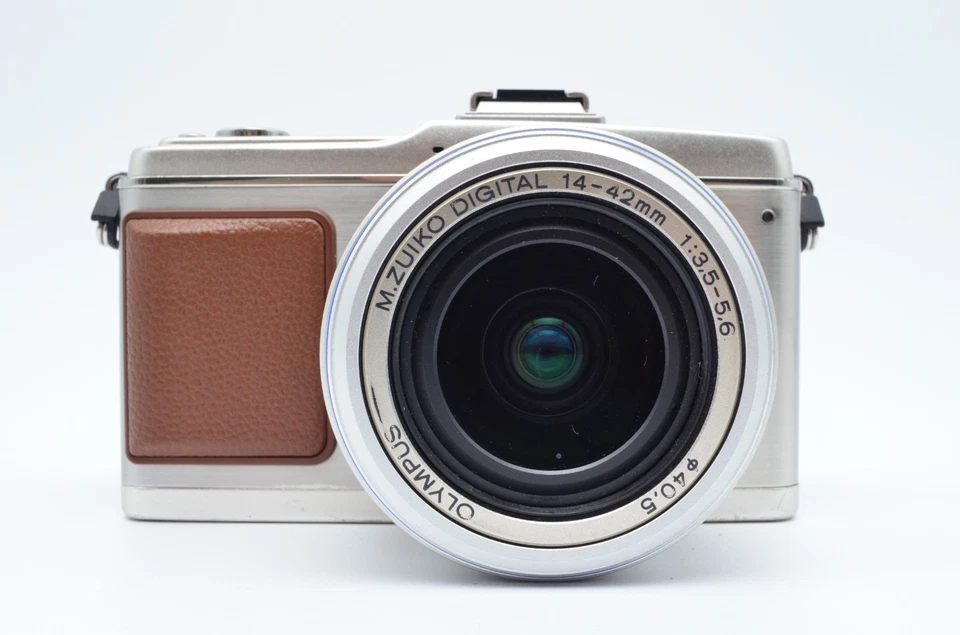 【MINT】 Olympus E-P2 Silver 12.3MP Mirrorless Camera w/lens S.C2138 Japan seller - Image 3 of 4