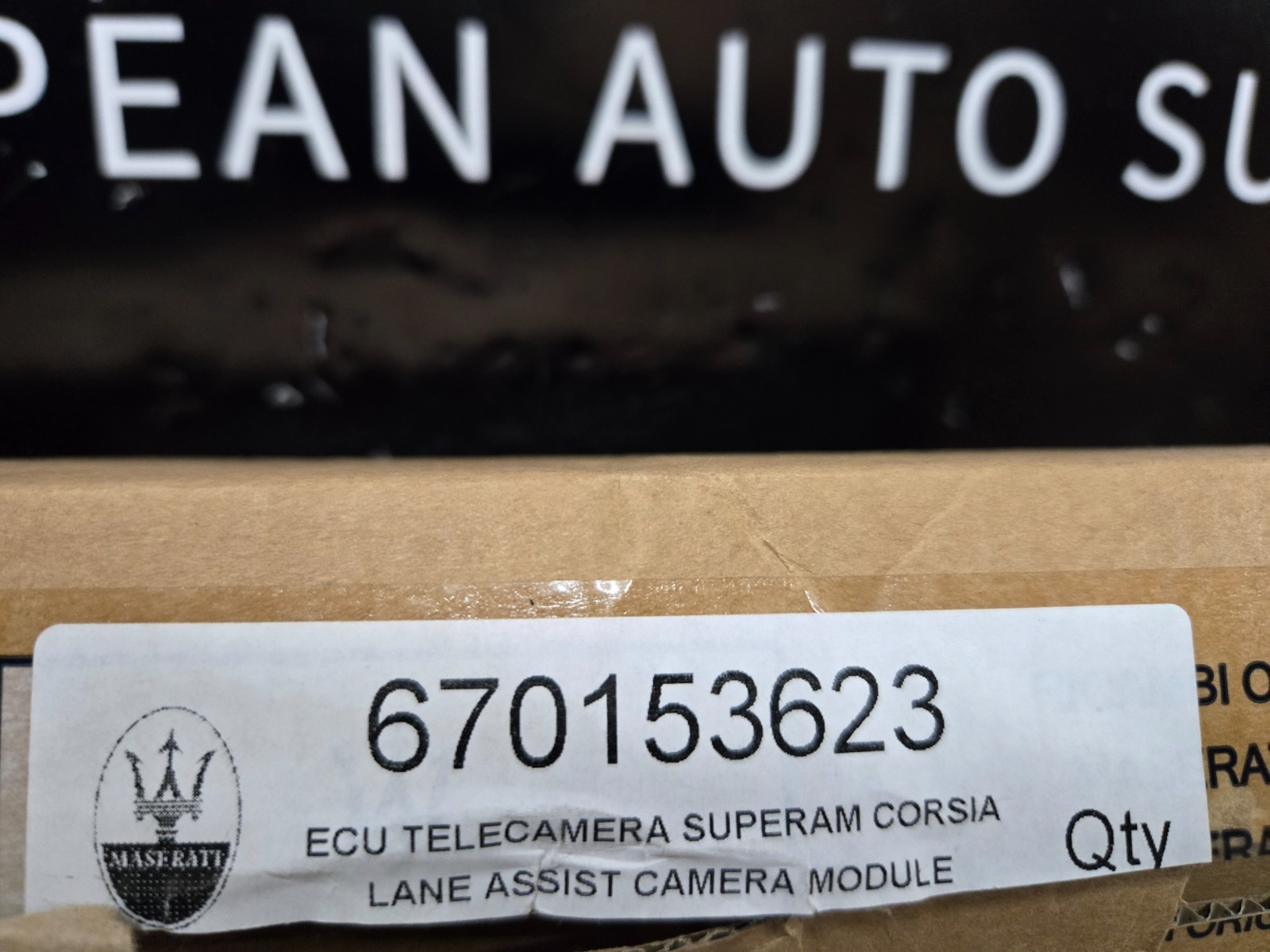 2021-2023 Maserati Levante M161 Active Lane Assist Front Camera 670153623 OEM