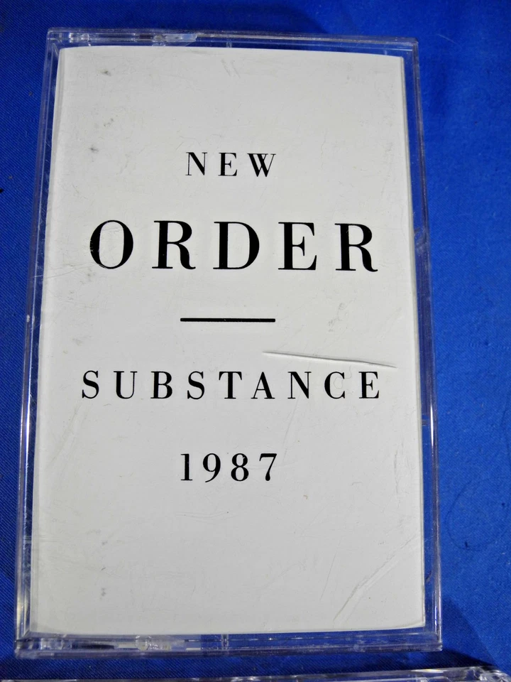New Order : Substance (Audio Cassette Tape 1987 Qwest) *Rare* * Free Shipping! - Image 2 of 4