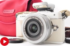  US Duty Paid Olympus PEN Lite E-PL7 Mirrorless 14-42mm w/Case JAPAN  L115