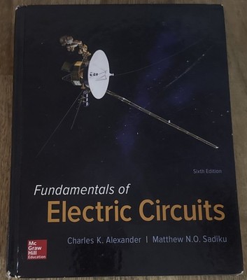 Fundamentals of Electric Circuits 6th Edition - Hardcover by Alexander & Sadiku
