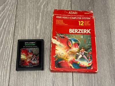 Vintage Berserker für Atari 2600 mit Box - ungeprüft