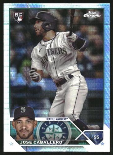 2023 Topps Chrome Update Prism Refractors #USC40 Jose Caballero