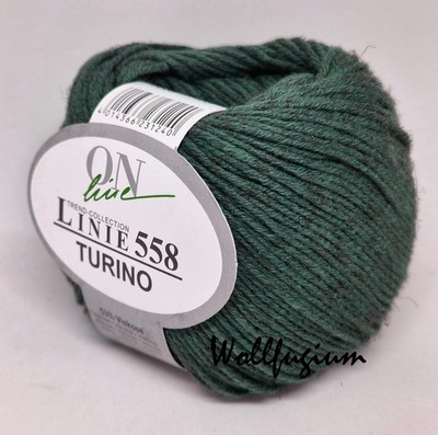 ONline Linie 558 Turino - Viskose, Baumwolle, Leinen - Fb. 08 Grüngrau