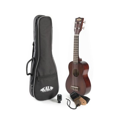 Kala KA-15-S-BNDL Satin Mahogany - Sopran Ukulele