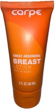 1- Carpe Sweat Absorbing Breast Lotion Apply As Needed New/Sealed SeeAll Photos