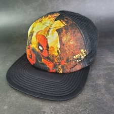 Deadpool Marvel Snapback Hat Baseball Cap Bioworld