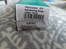 Eclipse 76x51x2mm pair of ball bearing hinges