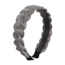 Simulated Wig Headband Hair Clip Braid Hairband Braided Design Headbands
