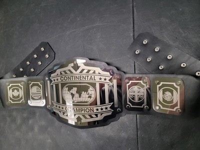 Continental Championship Title Belt Wrestling Wwe mancave Ic Wcw Nwo Award 