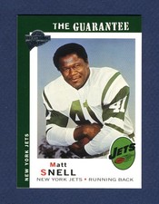 Matt Snell: 2005 Topps Football All-Time Fan Favorites #69 