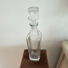 Clear Glass Decanter Set with Stopper, 2 Piec...