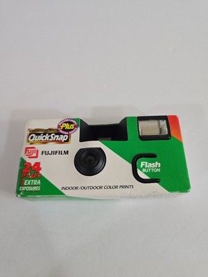 Vintage Fujifilm QuickSnap Flash 24+3 Exposures Disposable Camera NEW SEALED NOS
