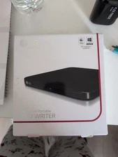 LG Ultra Slim Portable Dvd Writer SP80NB80 For Mac & Windows New Sealed