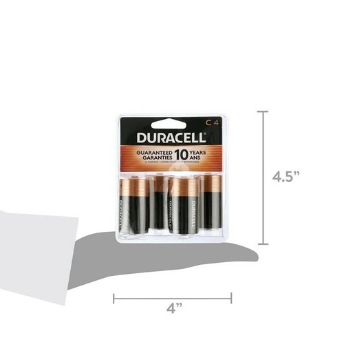 Duracell Coppertop C Alkaline Batteries 8/PK Expiration Date 3/29 - Picture 8 of 8
