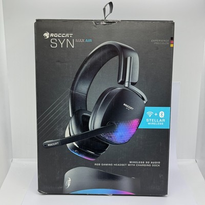 OUTLET Kabellose Over-Ear-Kopfhörer ROCCAT Syn Max Air Docking Station