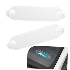 2 PCS Transponder Holders, Suction Cups Windshield EZ Pass Holders, Toll EZ