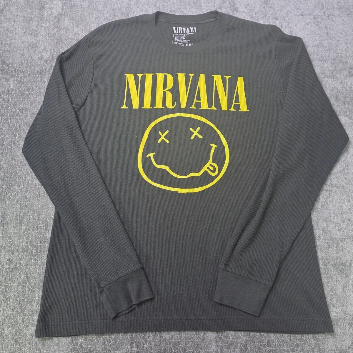 Nirvana Long Sleeve T-Shirts for Men for sale | eBay
