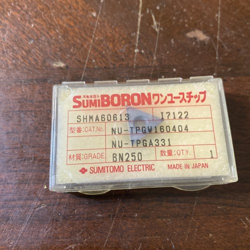 Plaquette De Coupe Sumitomo NU-CNMA120412 BN250 Sumiboron - 1 Plaquette, Neuve