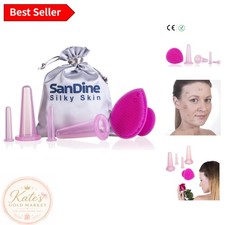 5-Piece Facial Cupping System - Water-Resistant Skin-Loving Massage Cups