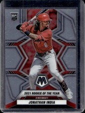 2022 Panini Mosaic Jonathan India RC Rookie #285 Reds