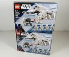 NEW TWO (2) LEGO Star Wars 75320 Snowtrooper Battle Packs  ** WELL PACKED **
