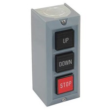 Estación de control de botón pulsador Dayton, arriba/abajo/parada 20C799 Dayton 20C799 25 mm