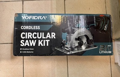 YOFIDRA 125mm Brushless Cordless Electric Circular Saw 3 Saw Blades Free Shippin