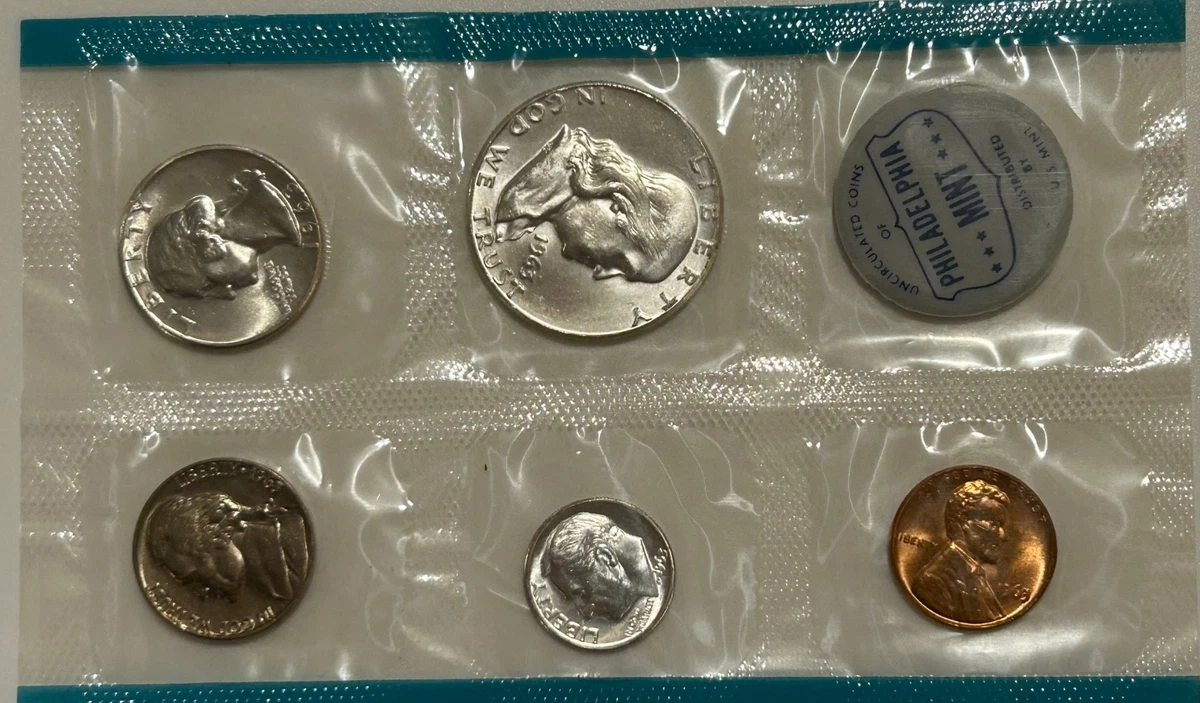 1963 U.S. Mint Certified US Coin Mint Sets for sale | eBay