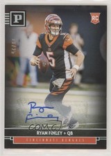 2019 Chronicles Panini Signatures Holo Silver 13/25 Ryan Finley #P23 Auto 0c3