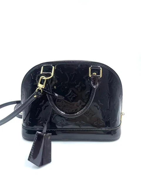 10.12.13 Louis Vuitton Vernis Alma BB Shoulder Bag