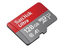 SanDisk Ultra 128GB MicroSDXC Class 10 UHS-I Class 1 U1 SDSQUAB-128G-GN6FA