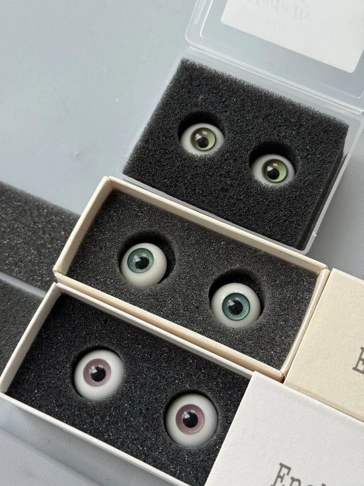BJD 14mm Ojos Resina BJD Ojos para Muñeca Foto 2 de 4