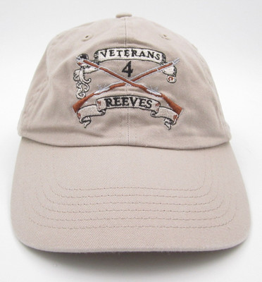 Veterans Reeves 4 Cotton Embroidered Adjustable Hat (B)