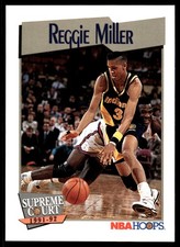 Reggie Miller 1991-92 Hoops #469 Pacers NBA READ FREE SHIPPING AutographDen