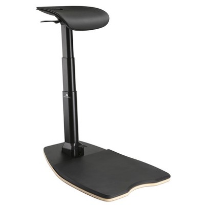 Ergonomischer Hocker Maclean Höhenverstellbar Universal für Stehen Sitzen MC-87