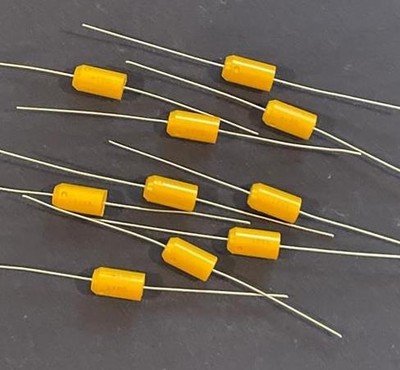 KEMET Bullet T322E106K050AS Axial Tantalum 10uf 50v 10% Capacitors ( 10 pcs )